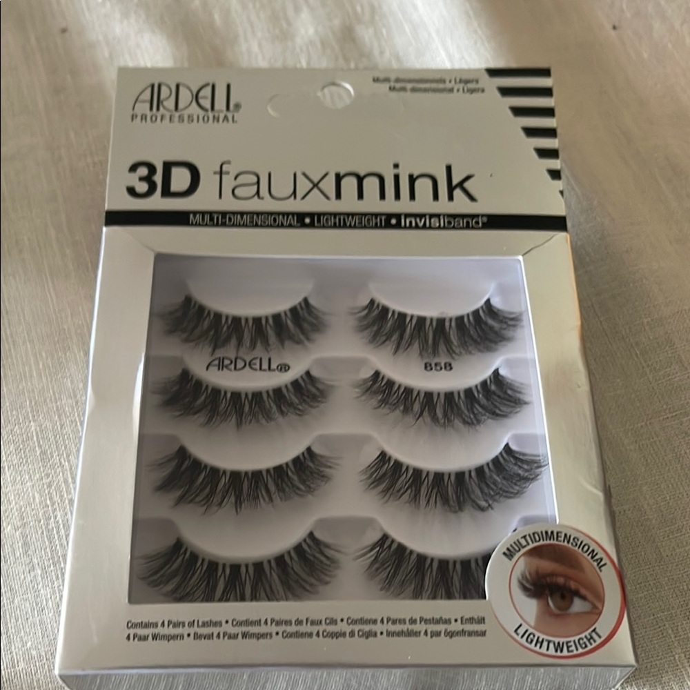 Ardell 3D Faux Mink Multidimensional Lashes 4 pack